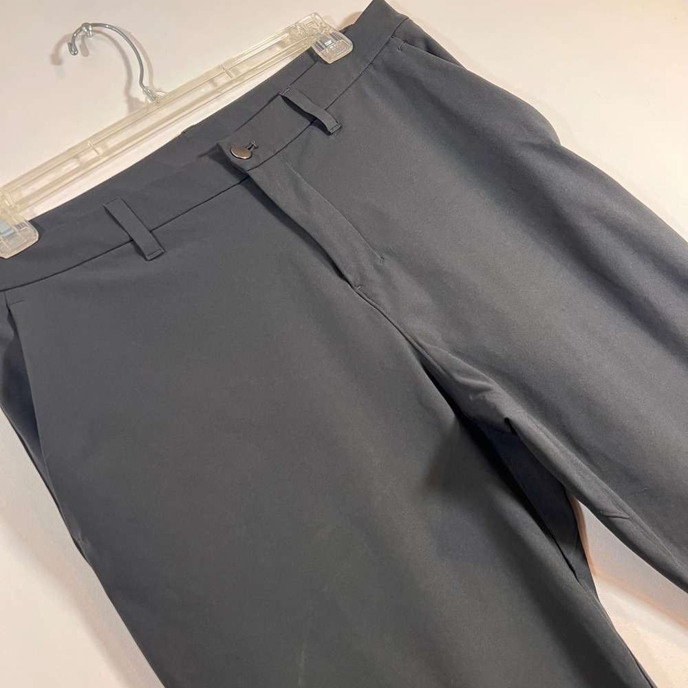 Lululemon Commission Slim Pant Mens 36 Dark Gray Warpstreme Golf Chino Trendy